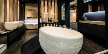 Baignoire Apaiser dans son showroom