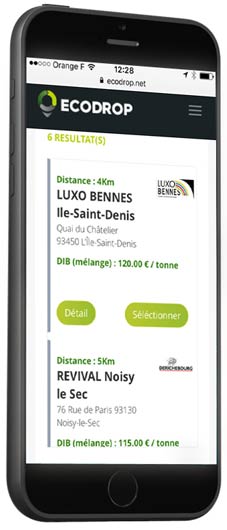 gérer les déchets de chantier ecodrop