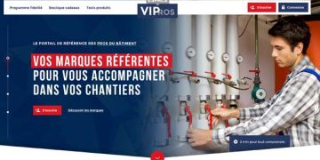 Image du site du programme de fidélisation VIPros