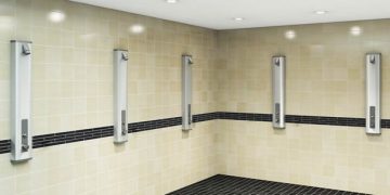 Panneau de douche pour les lieux publics ¨restotem 2 de Presto