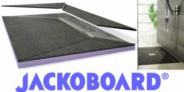 Vue du receveur pré-carrelé Jackoboard Aqua Cera Premium