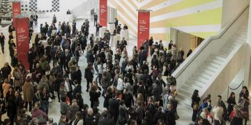 Ambiance au salon de la salle de Bains de Milan