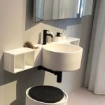Meuble de salle de bains Cielo, Tendance Milan 2018 au point d'eau