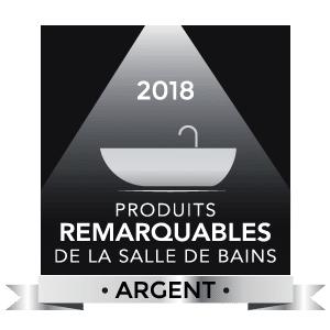 Logo Produits remarquables de la salle de bains 2018, argent