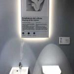 La salle de bains au Cersaie 2018 : cuvette WC Globo dont le siphon est émaillé.