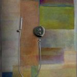 Papier peint waterproof, façon pastel