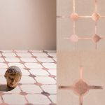 Tendance carrelage avec insert or : Marco Brioni