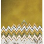 Tendance carrelage avec insert or : Antique Mirror