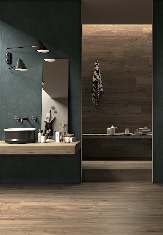 Le bois tendance carrelage 2019 : Ambiance Mirage