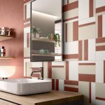 Carrelage tendance géométrie : jeu de lignes
