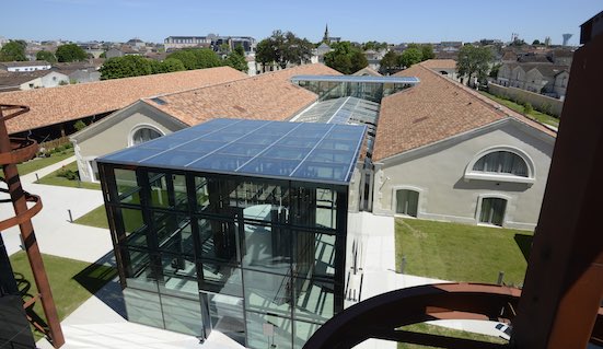 vue sur l'hôtel Chais Monnet