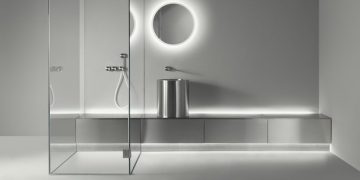 Salle de bains en inox Abaco de CEA Design