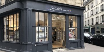 façade du magasin Bastille carrelage d'orvif à Paris
