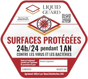 sticker Liquid Guard