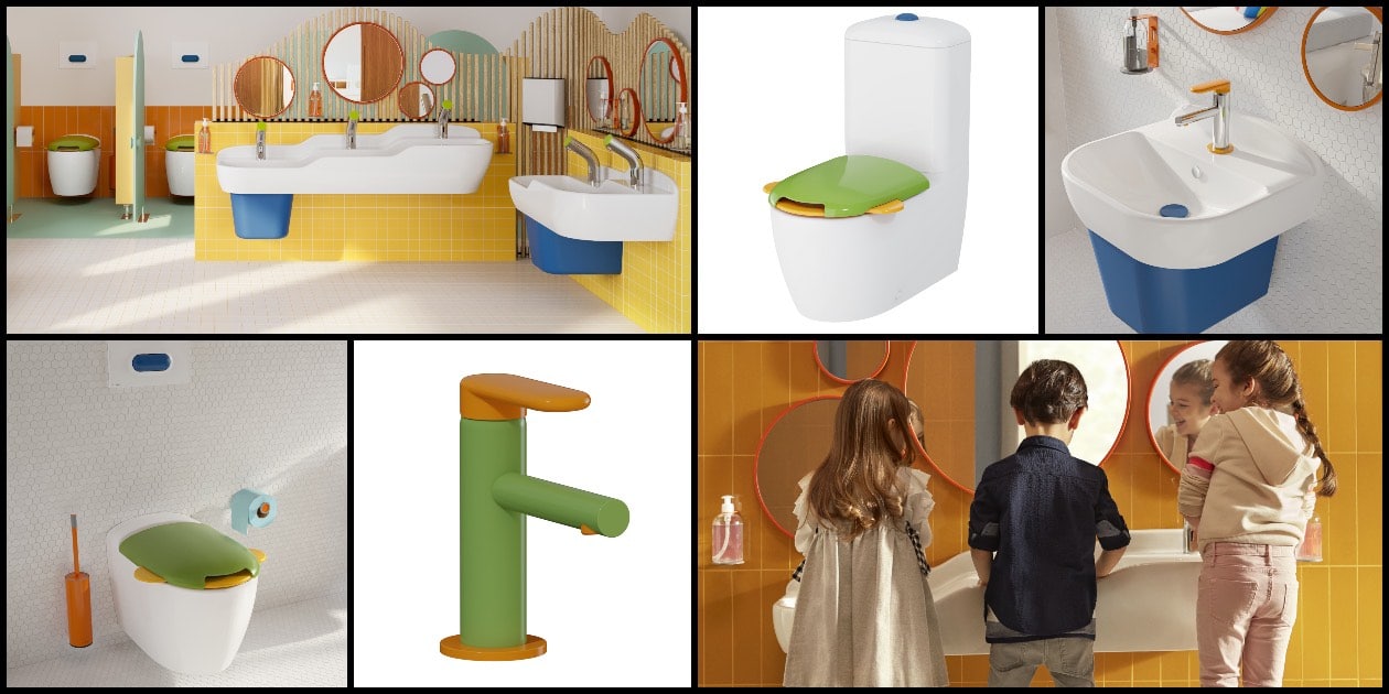 SENTO KIDS WC avec réservoir extérieur pour enfants By VitrA Bathrooms
