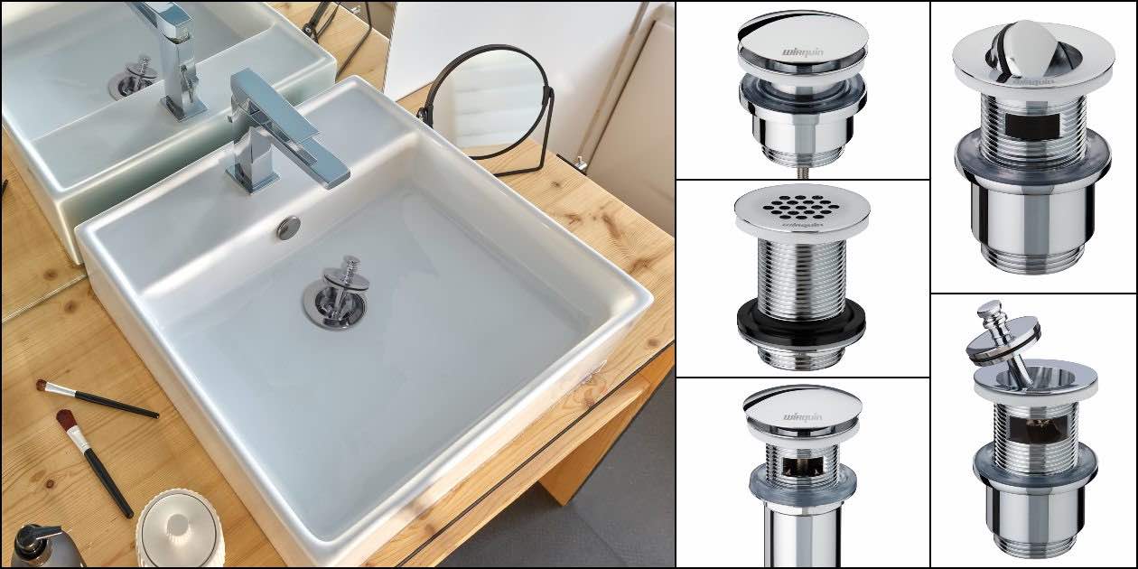 Comment monter la bonde universelle à grille pour lavabo ? 