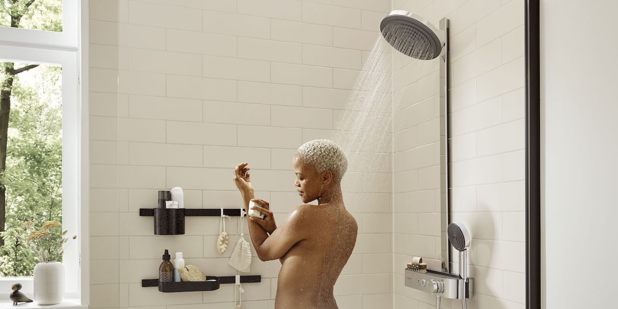 Pulsify de Hansgrohe : une colonne de douche tendance