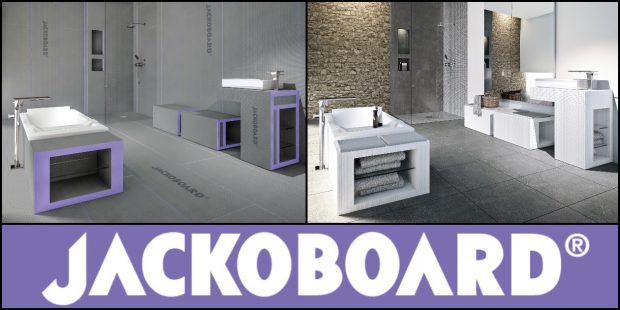 salle de bain rénovée avec les sytèmes Jackoboard