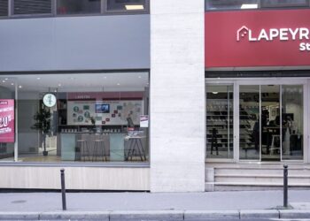 façade de la boutique Lapeyre Studio à Boulogne