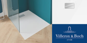 Receveur de douche zéro ressaut Le Valence de Villeroy & Boch