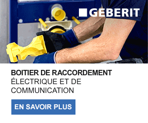connecteur Brec bati support Geberit