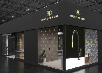 Stand House of Rohl au salon de la salle de bains Milan 2022