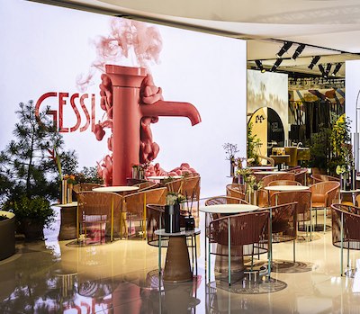 Le stand de gessi au salon de la salle de bains Milan 2022