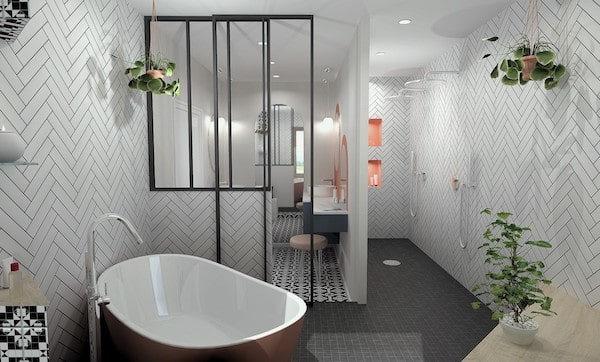 salle de bains de la 3D Cup Agenceur du Bain 2022