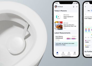 Au CES 2023, le système d'analyses d'urine aux WC de Withings