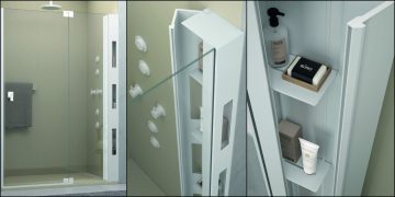 L'armoire de douche Doccia