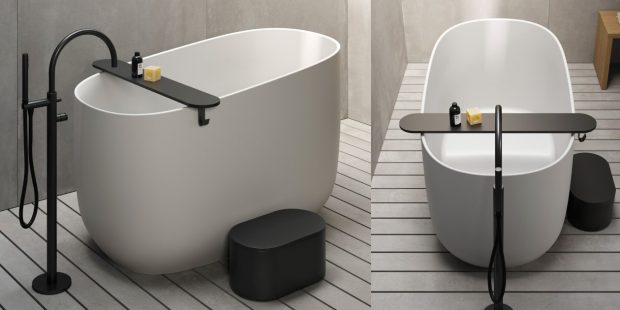 Baignoire ilot Dip de Rex Design