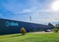 Façade du site Aliaxis à Herstal Belgique