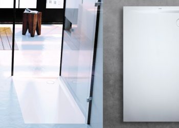 Receveur dedouche blanc en acier émaillé Superplan de Kaldewei