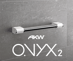 AKW Barre de maintien de douche Onyx 2
