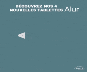 Pellet tablettes accessoires de douche de la gamme Alur