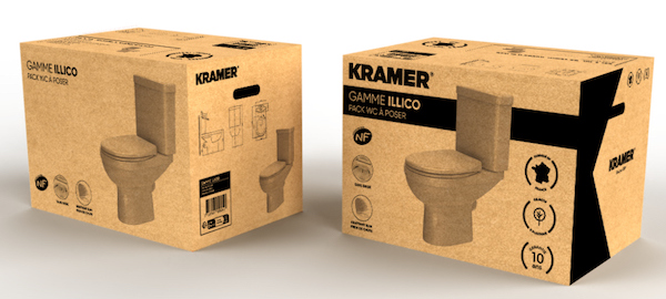 Pack WC Kramer dans son carton