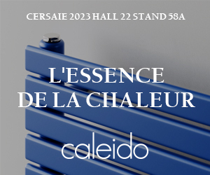 Caleido radiateur sèche serviettes Cardellino Blu