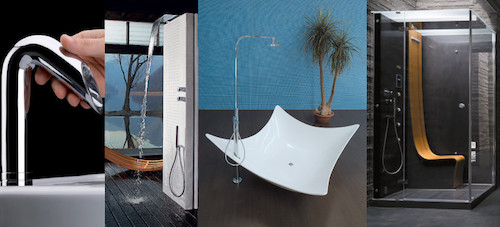 Des objets emblématiques du design dans la salle de bains de l'année 2007