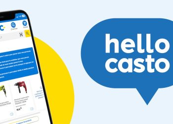 Capture d'écran de la présentation de l'IA Hello Casto