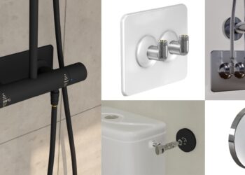 Les différentes plaques de recouvrements des plaques de fixation de robinetterie Robifix de Watt