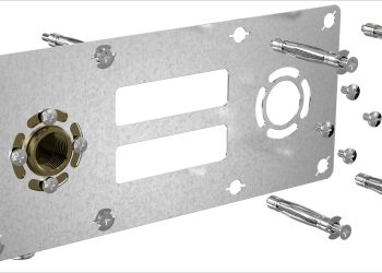 Platine de fixation de robinetterie de douche Robifis MC de Watts