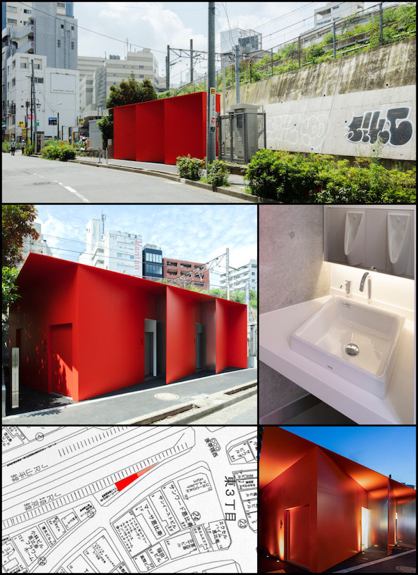 Les toilettes publiques de Nao Tamura à Tokyo