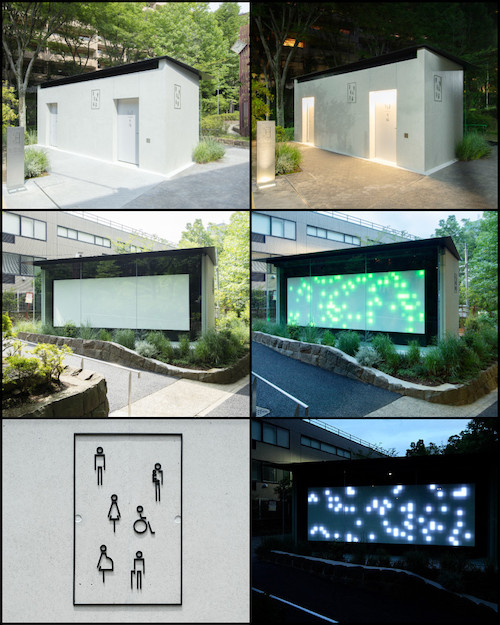 Les toilettes publiques de Tomohito Ushiro à Tokyo