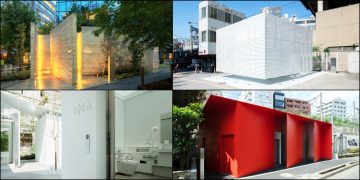 Les quatre toilettes publiques du quartier d'Ebisu à Tokyo