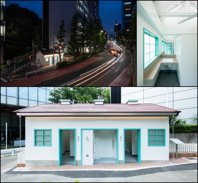 Les toilettes publiques de Nigo à Tokyo