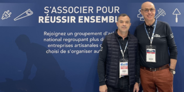 Le président et le directeur général de l'Orcab au salon 2024