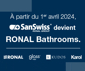 Sanswiss devient Ronal Bathrooms
