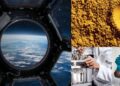Images d'illustration de la transformation de l'urine en protéines pour les astronautes des missions spaciales