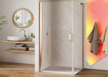 Illustration du panneau mural chauffant E-Vipanel de Roth, en remplacement d'un sèche-serviettes