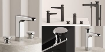 Les différents modèles de la gamme de robinetteries Avea de Villeroy & Boch